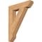 Ekena Millwork Traditional Slat Smooth Bracket, Western Red Cedar, 5 1/2"W x 28"D x 36"H BKT06X28X36TRA06SWR - alternate 1
